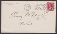 Missouri Pacific R'y Co. Railroad Corner Card, US
