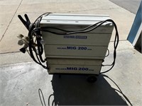 Chicago Electric 200 Amp MIG Welder W/ Argon Tank