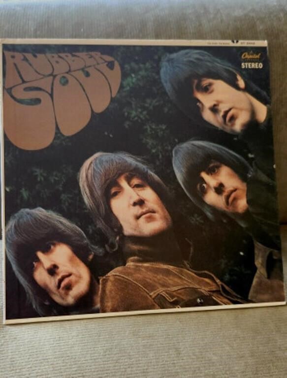 The Beatles Rubber Soul Vinyl LP Record  1965