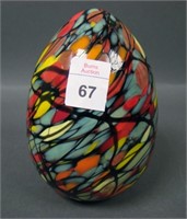 Fenton Dave Fetty Large Mosaic Egg