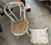 Vintage Chair with Cushion