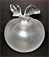 Lalique Apple Perfume Bottle with Stopper