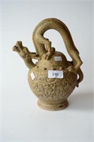 Chinese glazed pottery ewer