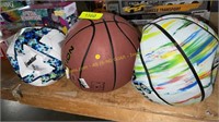 Spalding Basketballs, Franklin Soccer Ball