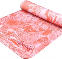 Non Slip Yoga Mat  72x24  Dreamy Pink