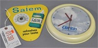Salem Triangle Advertising wall thermometer –