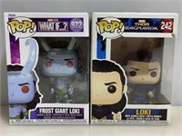 2 Pop figures in box.