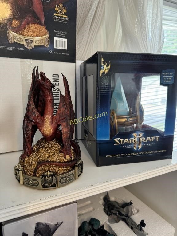 Hobbit Dragon Incense Burner with bor, Starcraft