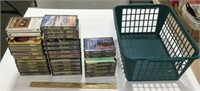 27 Cassette tapes in basket-Elvis