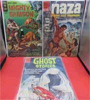 1960's Comic Books 1968 Samson 1964 Ghost Stories