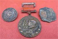 1940-50's Chinese Red Army Communist Rally Medals