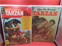 1955 Dell Tarzan #68 & 1968 Of the Apes #178 Comic
