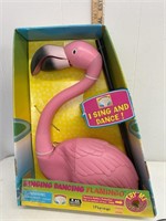 Singing & Dancing Pink Flamingo Untested