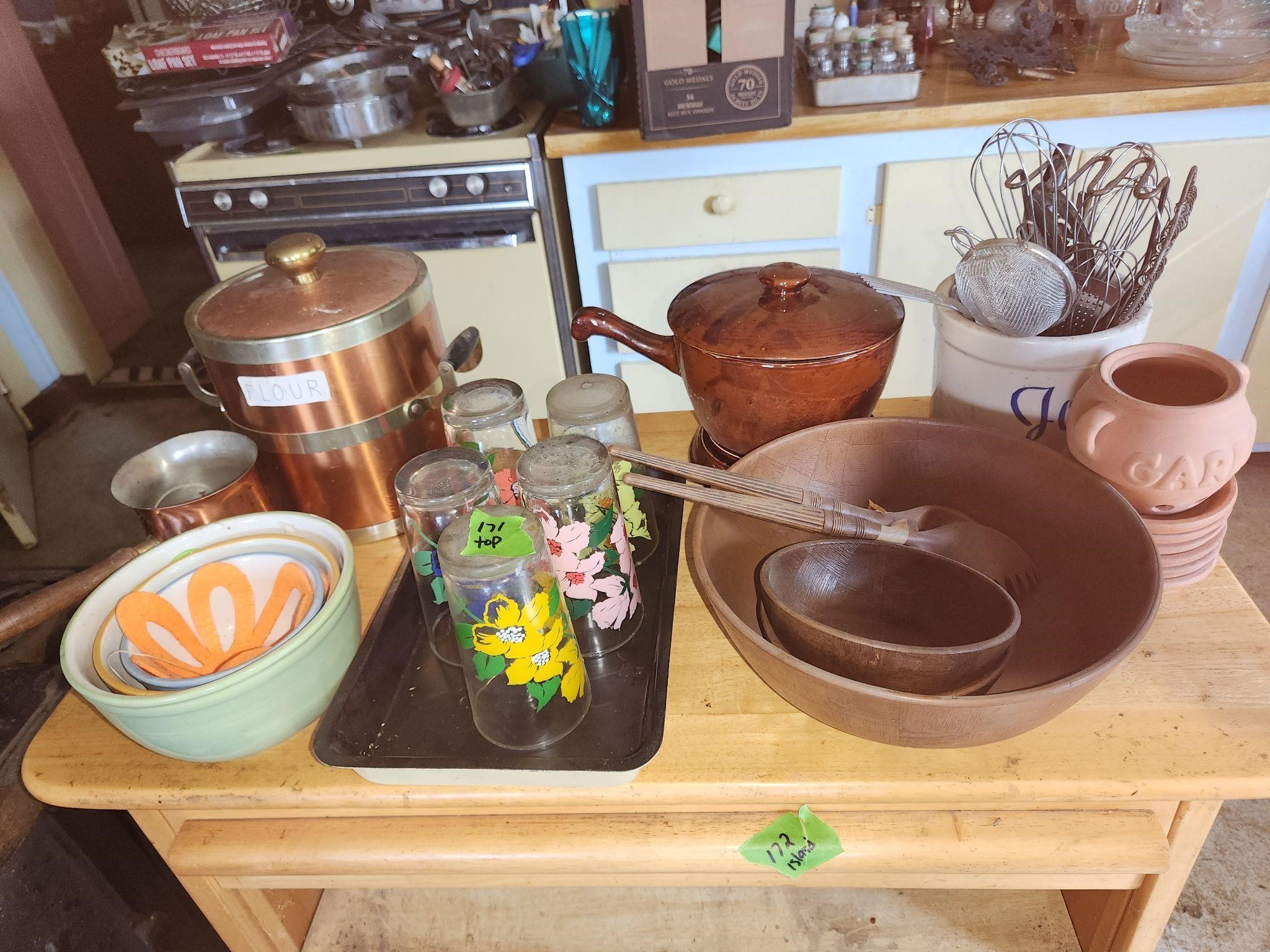 Vtg kitchen lot