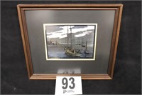 14.5x12.5" Matted & Framed, Lionel Barrymore