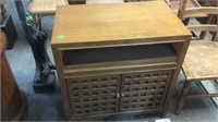 MID CENTURY MODERN CABINET, 19"X32"X32"