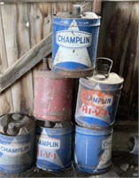 Champlin oil cans