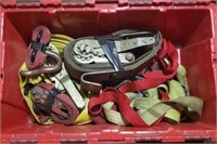 Tote of Various Tie-Down Straps