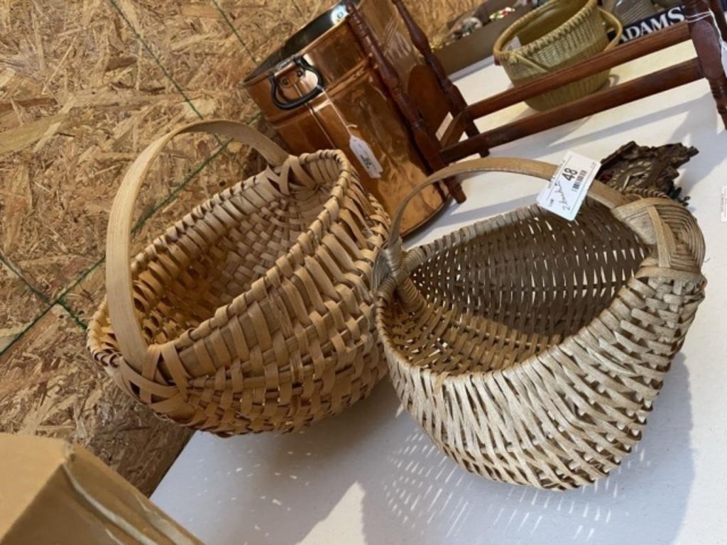 Lot of Hand Woven Baskets