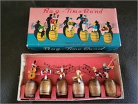 VTG Rag Time Band Hand Painted Figurines
