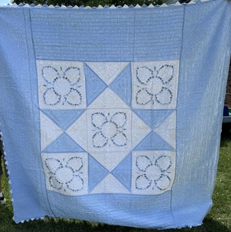 Blue & White Quilt