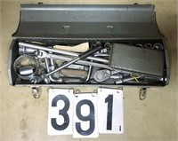 Craftsman tool box w/sockets & Rachet