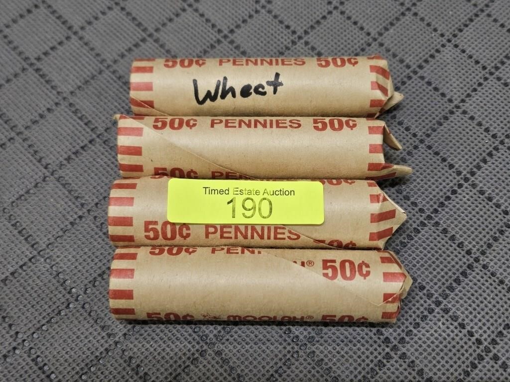 200- ASST. DATE WHEAT PENNIES