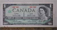 1967 Canada 1 dollar bank note