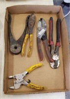 Assorted Hand Cutters and LED Tool