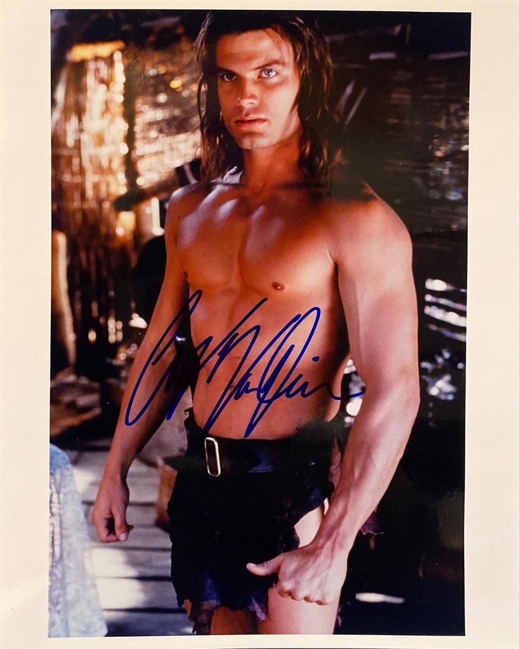 Tarzan and the Lost City Casper Van Dien signed mo