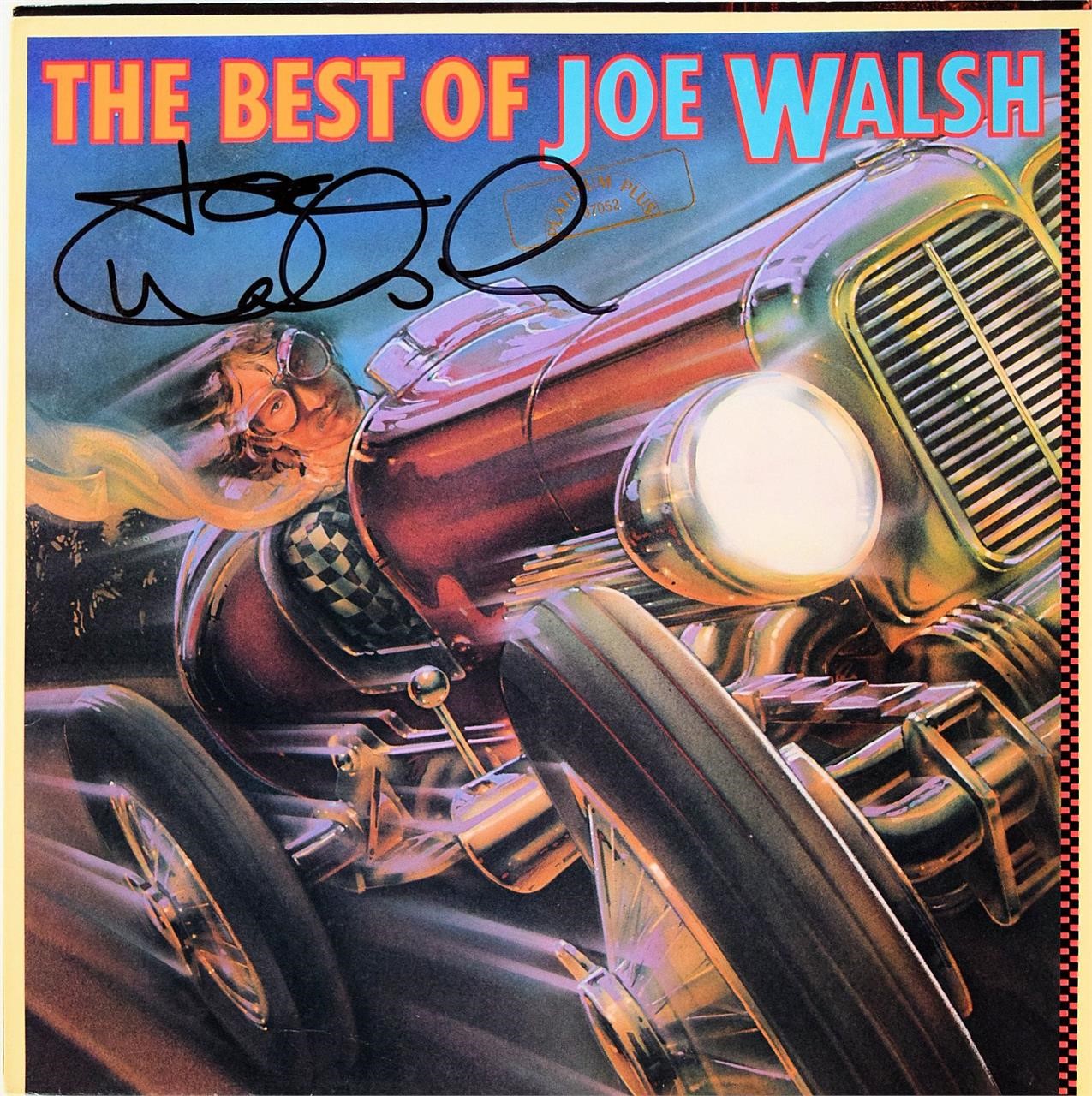 Joe Walsh signed Best of Joe Walsh album