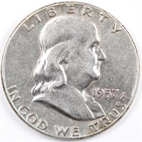 1957 Franklin Half Dollar