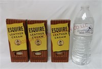 Vintage Esquire Leather Cream ~ Lot of 3