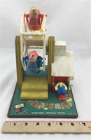 Vintage Fisher-Price Wind-Up Ferris Wheel Toy
