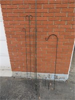 Assorted Metal Garden Hooks/Trellis
