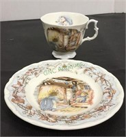 Royal Doulton “winter“ the Brambly Hedge