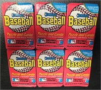 Lot of 6 Donruss Baseball Card Packs