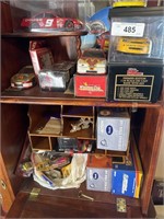 CONTENTS OF SECRETARY (RIGHT SIDE), NASCAR CARS,