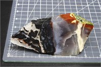 Zebra jasper, India, cut, 15.4 oz