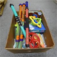 Box Lot of Water Toys -