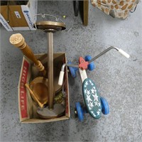 Smoking Stands, Childs Scooter