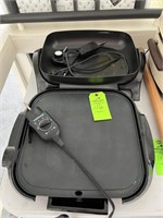 electric griddle and skillet