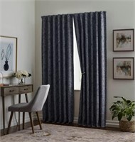 Allen+roth Blackout Navy 84" Curtain $40