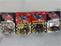 NASCAR collectibles 4 pcs