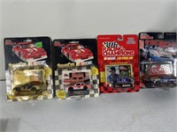 NASCAR collectibles 4 pcs