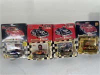 NASCAR collectibles 4 pcs