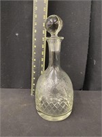 Nice, Floral Crystal Decanter