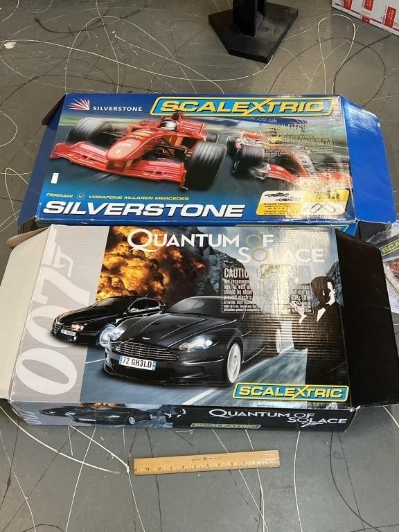 Scalextric & Silverstone Car Racing Sets 1:32