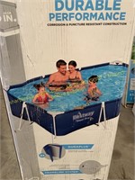 Bestway Steel Pro 9’10"X 6’ pool (?complete?)