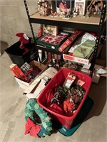 All the Christmas Items including 2 Totes